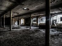 Verlaten fabriek Duitsland HDR