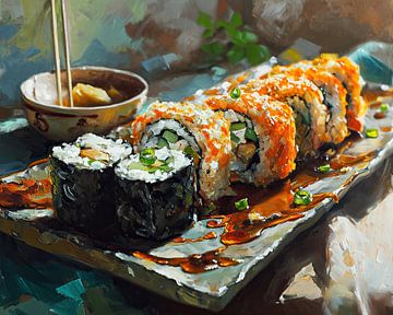Sushi Moment van ARTEO Schilderijen