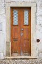 Die Türen von Portugal braun Nummer 66. von Stefanie de Boer Miniaturansicht