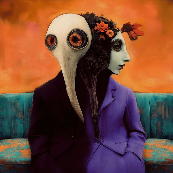 Split personality by Ton Kuijpers