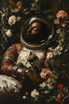 Slapende Astronaut