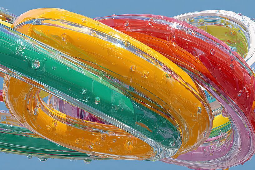 picturesque Japan abstract colour by Egon Zitter