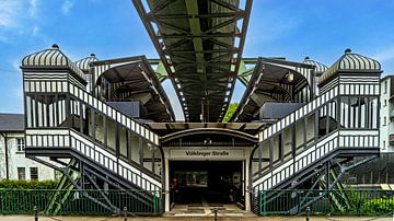 Wuppertaler Schwebebahn Bahnhof van Johnny Flash