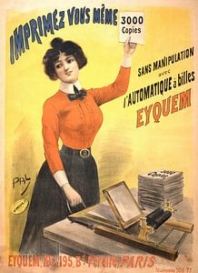 Jean de Paleologue - Imprimez vous mème 3000 copies sans manipulation avec l’automatique à billes Eyquem (1899)
