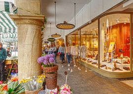 Prinzipalmarkt, arcades, Münster, city, Westphalia