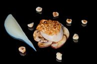 Coquille op een bedje van champignons von Henny Brouwers Miniaturansicht