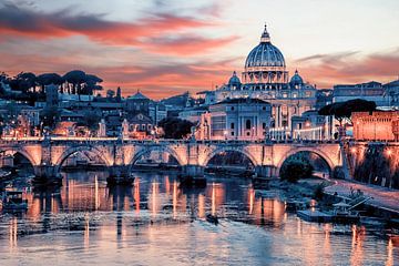 Rome in pink by Manjik Pictures