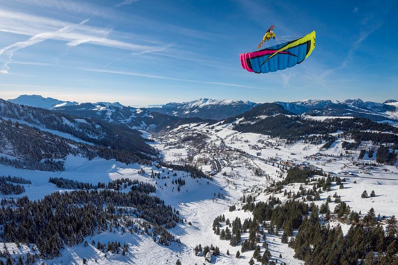 Michael Regnier in Speedriding La Clusaz, Tristan Shu von 1x