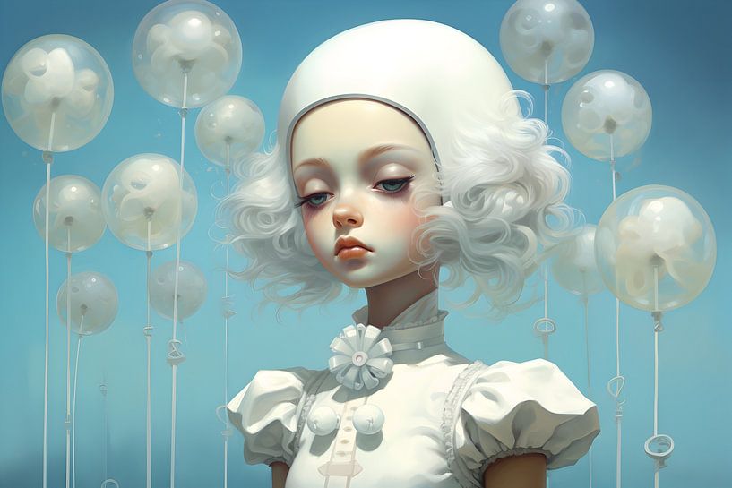 Ballonmädchen von Heike Hultsch