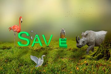 Save the animals by Ursula Di Chito