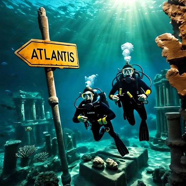 In search of Atlantis by Gert-Jan Siesling