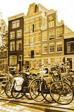 Jordaan Bloemgracht Amsterdam Goud van Hendrik-Jan Kornelis