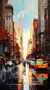 Manhattan in Herbstfarben