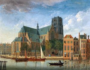 Rotterdam, Sint Laurenskerk, Jan ten Compe - 1730 van Atelier Liesjes