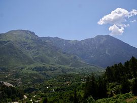 Green landscape Albania
