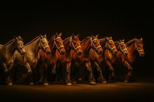 Werkpaarden. De kracht van samenwerking