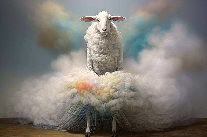 Nuages de moutons par Heike Hultsch