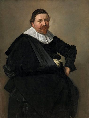 Portret van Lucas de Clercq, Frans Hals
