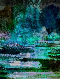 Avond in de Jungle van FRESH Fine Art