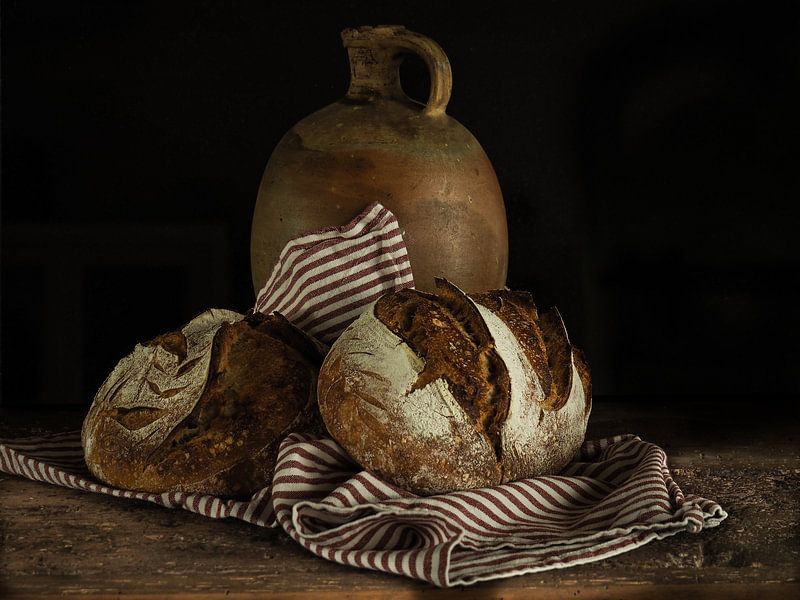 Früh morgens backen von Miriam Meijer, en pleine campagne.....