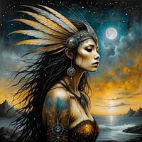 Orange woman