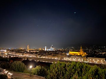 Florence bij nacht van Emma Van Leur