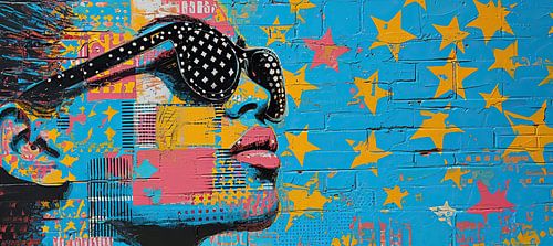 Blue Star Gaze by Art Whims