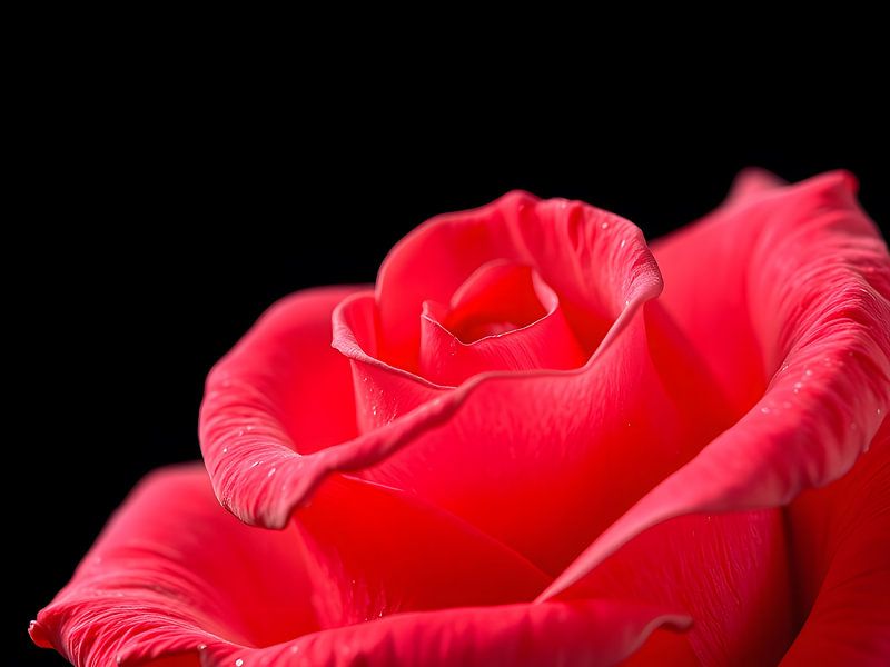The beauty of a red rose by ButterflyPix