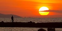 Zonsondergang op Kreta van Robert Westerhof thumbnail