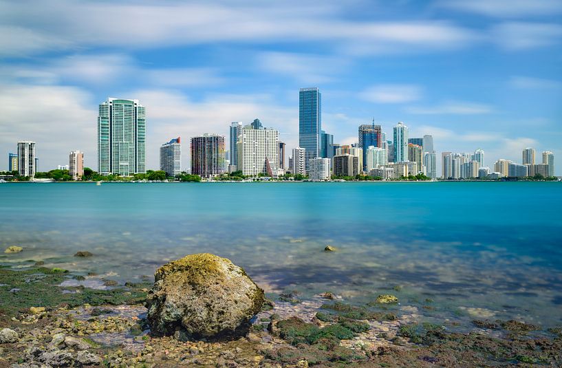 Miami Skyline Rocks von Mark den Hartog