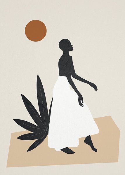 Silhouette of a Woman by ThingDesign 