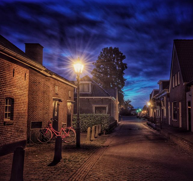 Blaue Stunde Langes Wetter Friesland von Claudia De Vries