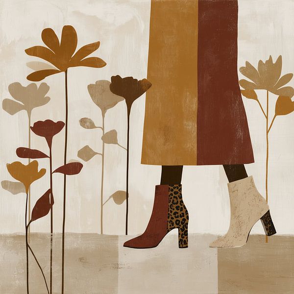 Steps of autumn by Mirjam Duizendstra