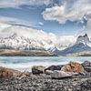 Lac Pehoe, Torres del Paine, Chili sur Ron van der Stappen