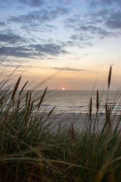 het strand op Texel van thomaswphotography