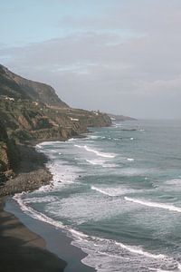 Kust strand zee Tenerife | Fotoprint Canarische Eilanden | Spanje reisfotografie van HelloHappylife