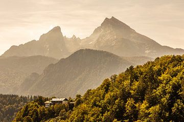 Watzmann (Berchtesgadener Land, Beieren) van Frank Herrmann