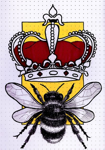 Queen Bee Colour by Patricia's Creations