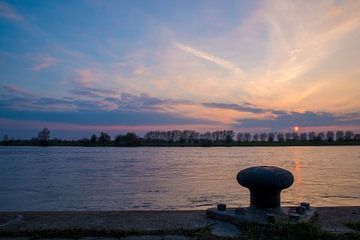 Ijssel,water, mooie lucht, landschap, schilderkunst, 