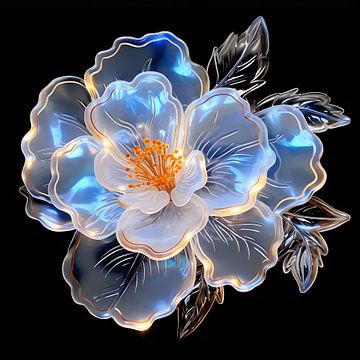 Glasblume von PixelPrestige