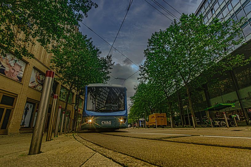 Onderweg in Chemnitz van Johnny Flash