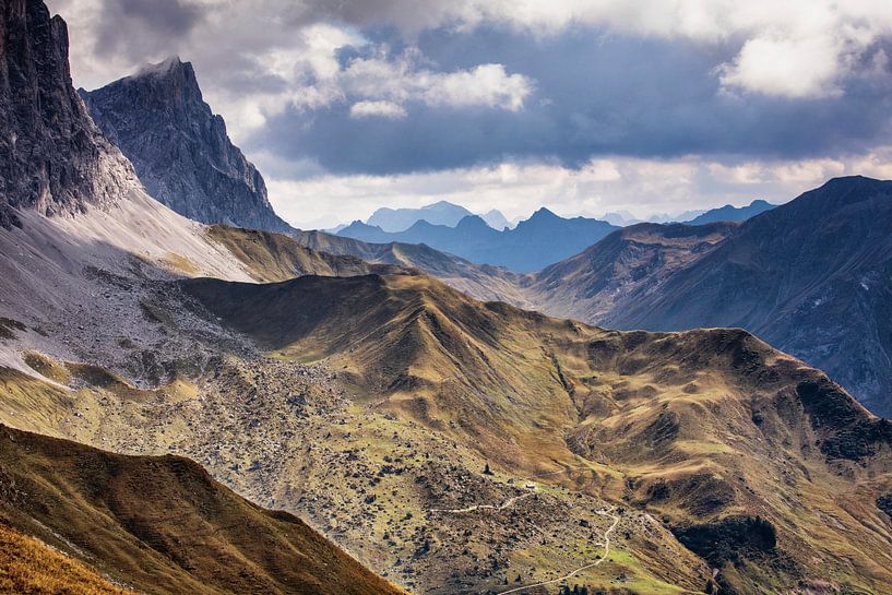 Gafalljoch @Lünersee van Rob Boon