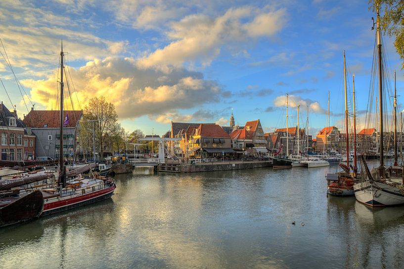 Zicht op Hoorn by Jan Siebring