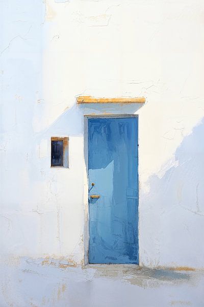 Eine blaue Tür von Whale & Sons