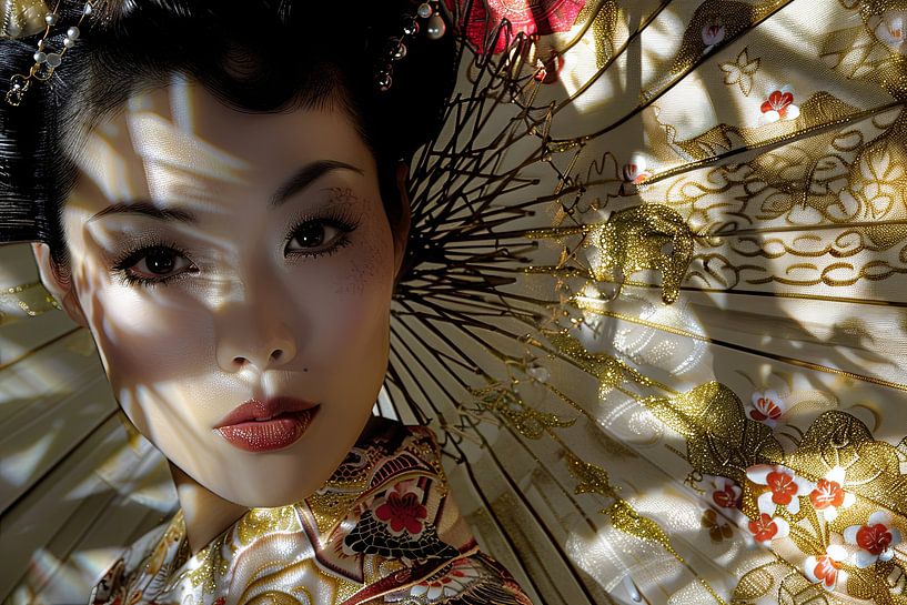 asian fiction portrait by Egon Zitter