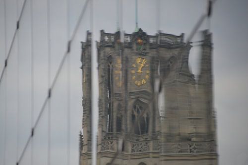 Weerspiegeling Laurenskerk Markthal Rotterdam