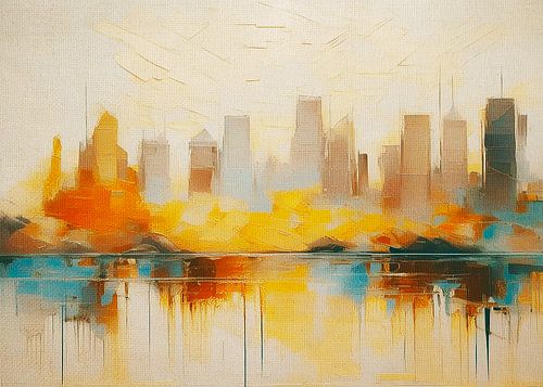 Buildings at Dusk 03