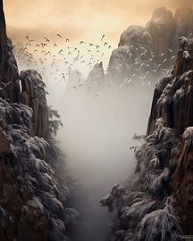 Atemberaubende Landschaft in China