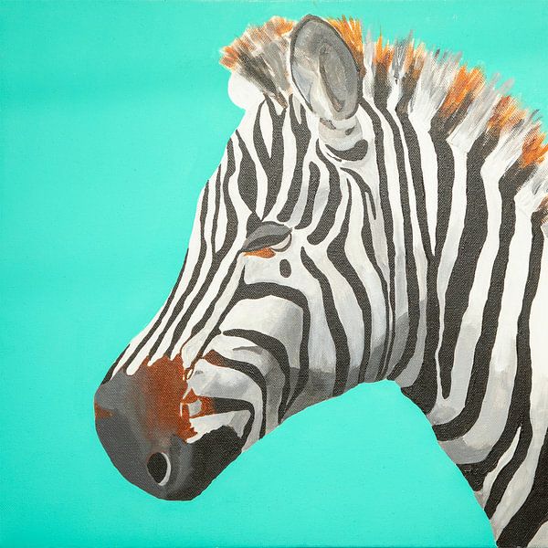 Donkeys 1 by Erna Sievers