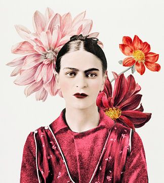 Frida  - a Portrait in Autumn by Marja van den Hurk
